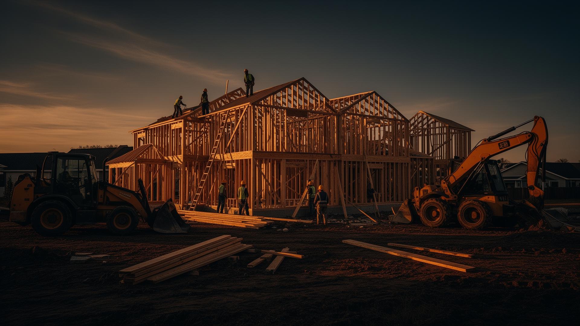 Construction Marketing professionals at work
