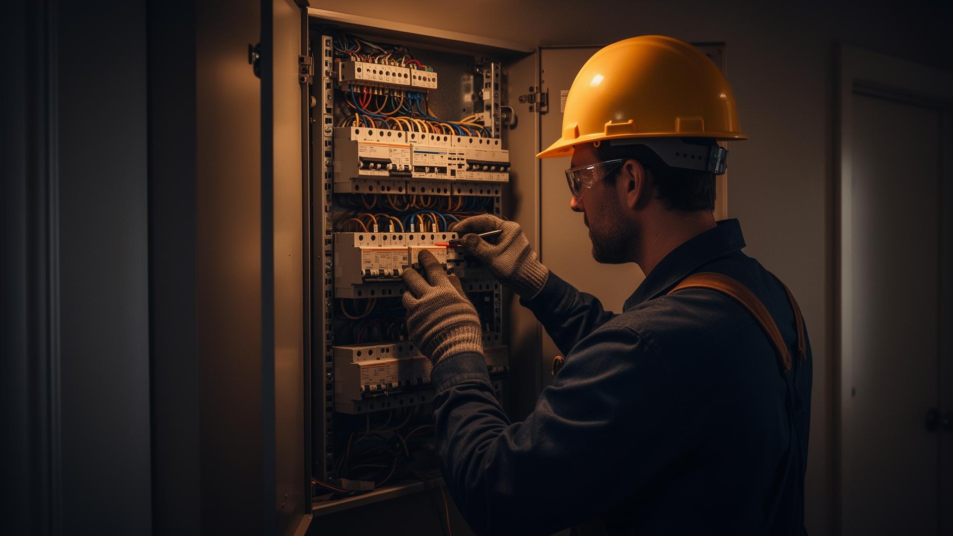 Electrician Marketing professionals at work